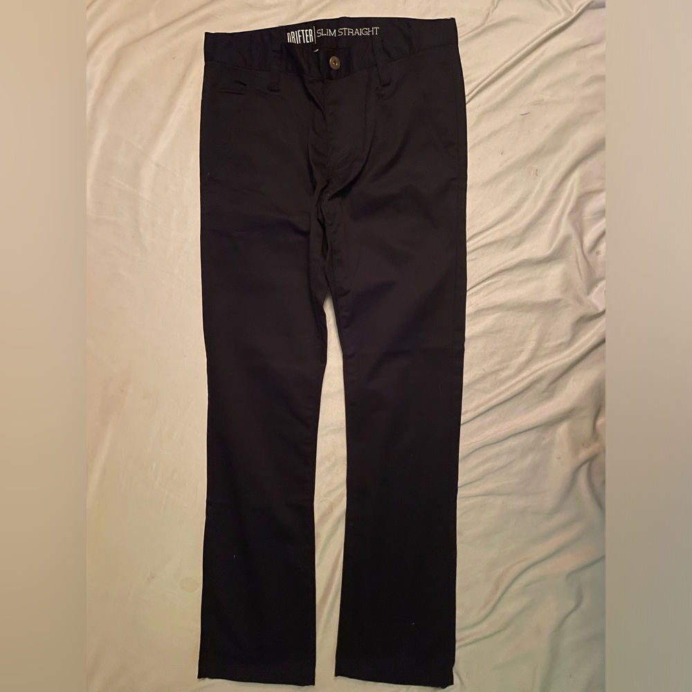 Free World Drifter slim straight pants back size 28